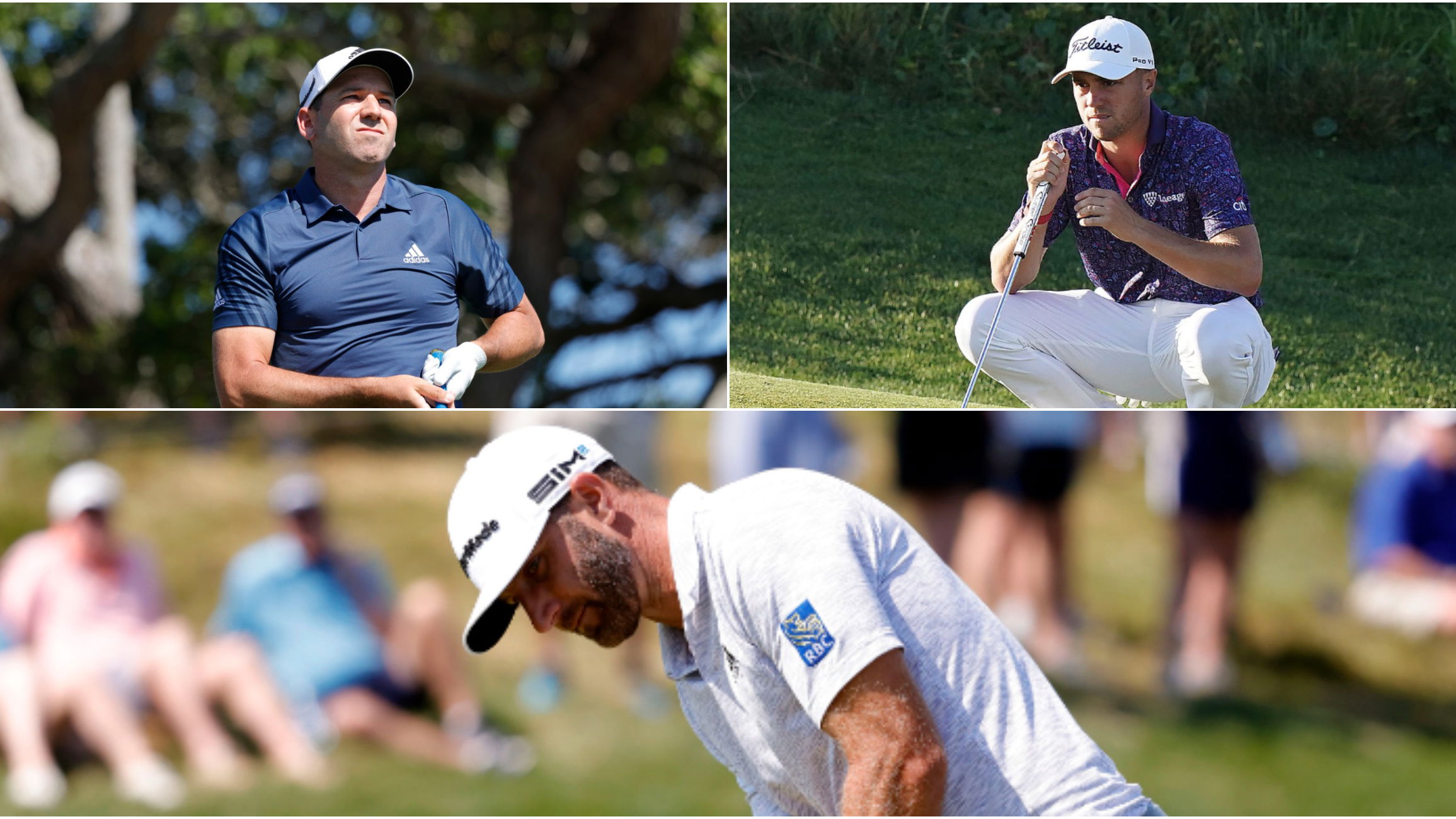 Dustin Johnson, Justin Thomas and Sergio Garcia among those to miss USPGA cut